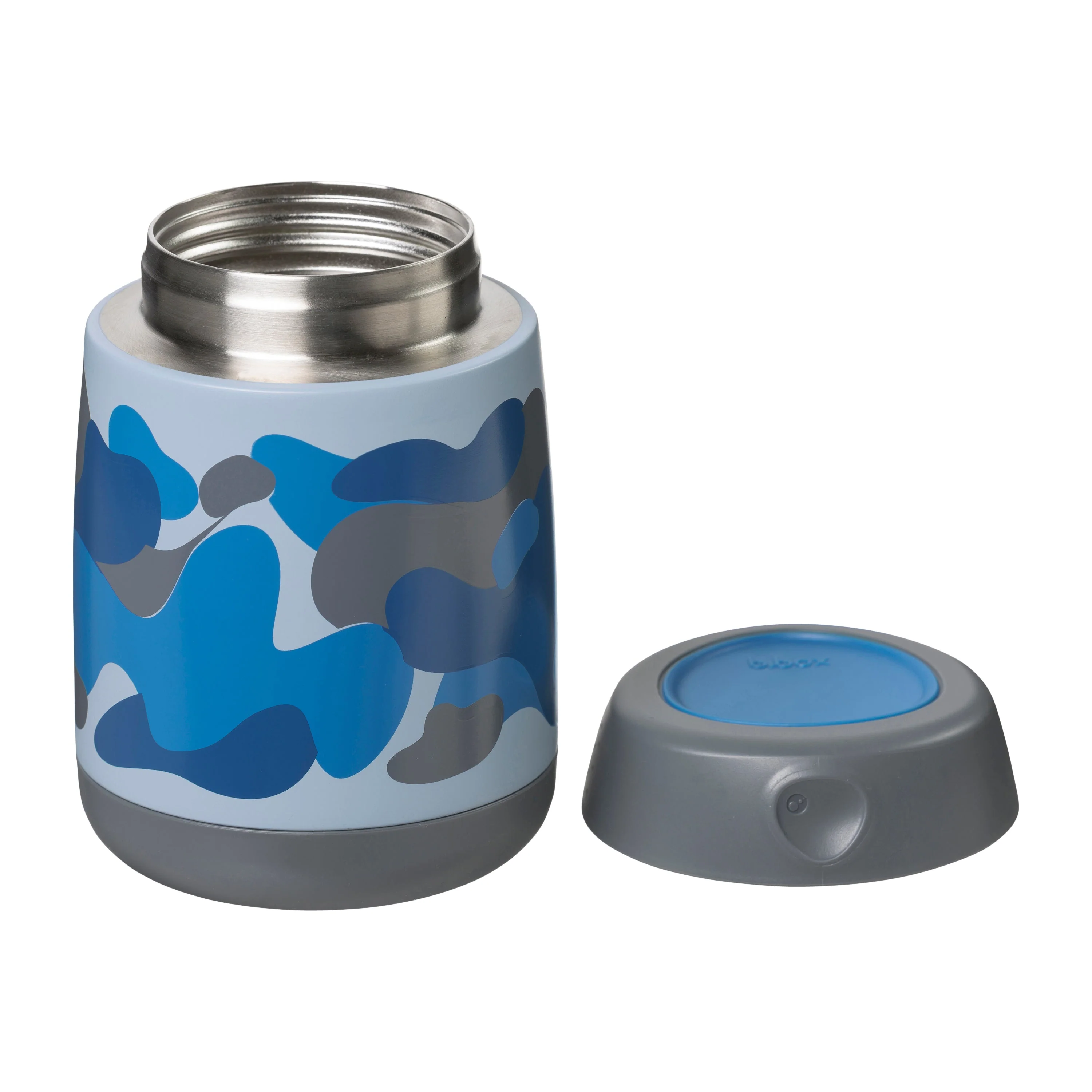 insulated food jar mini - blue camouflage - Image 4