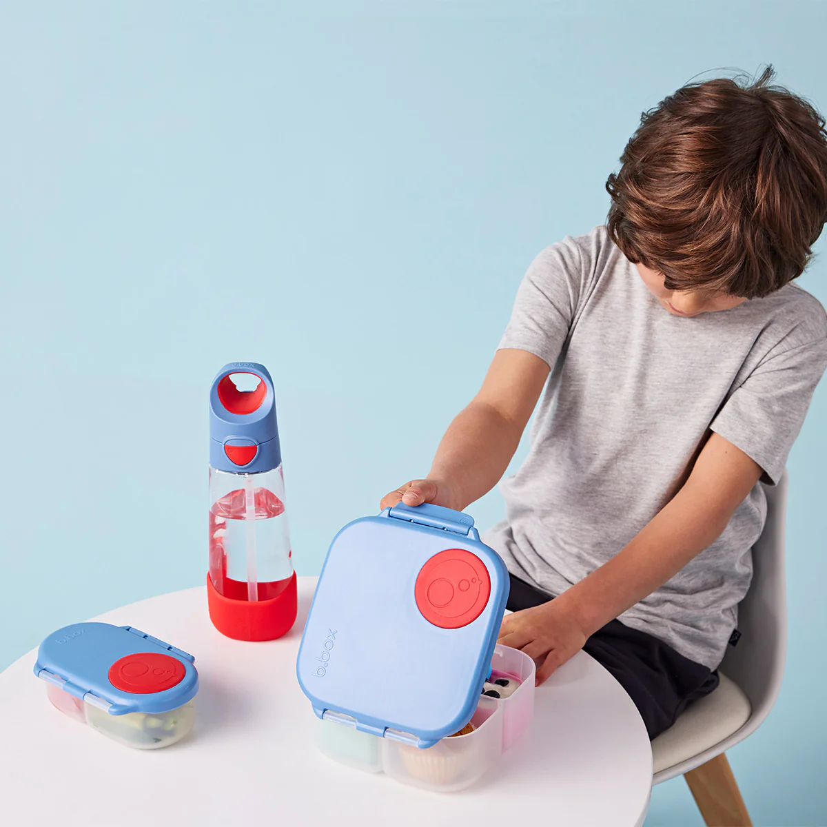 20oz Tritan™ drink bottle - blue blaze - Image 4